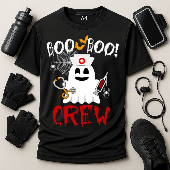 Boo Boo Crew Funny Cute Halloween Cooling Performance Crew T-Shirt
