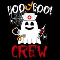 Boo Boo Crew Funny Cute Halloween Tall T-Shirt