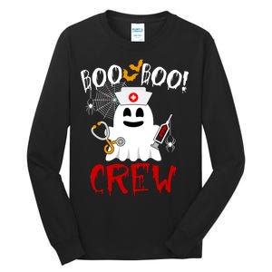 Boo Boo Crew Funny Cute Halloween Tall Long Sleeve T-Shirt