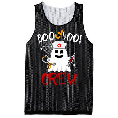 Boo Boo Crew Funny Cute Halloween Mesh Reversible Basketball Jersey Tank