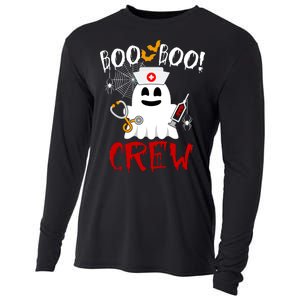 Boo Boo Crew Funny Cute Halloween Cooling Performance Long Sleeve Crew