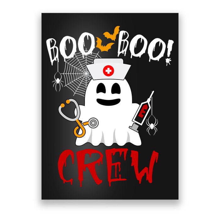 Boo Boo Crew Funny Cute Halloween Poster