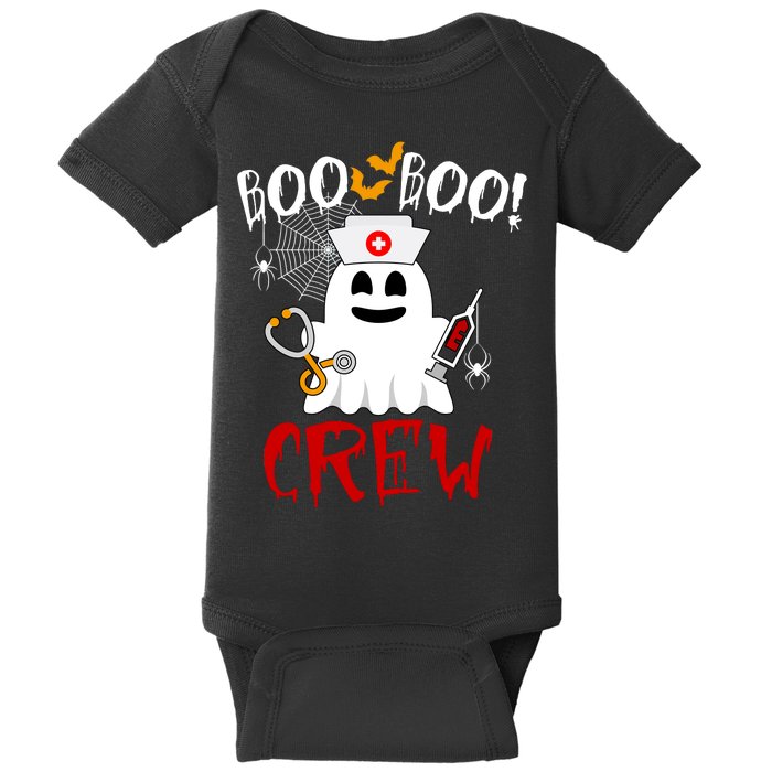 Boo Boo Crew Funny Cute Halloween Baby Bodysuit