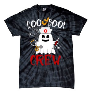 Boo Boo Crew Funny Cute Halloween Tie-Dye T-Shirt