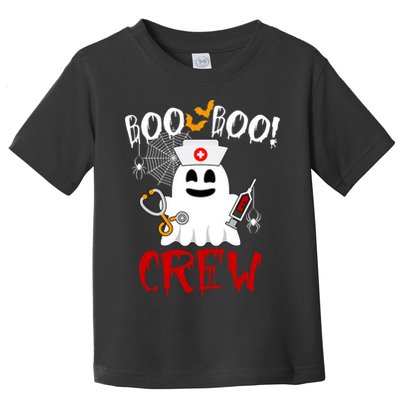 Boo Boo Crew Funny Cute Halloween Toddler T-Shirt