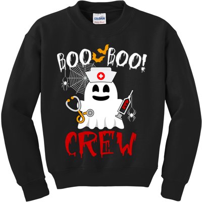 Boo Boo Crew Funny Cute Halloween Kids Sweatshirt