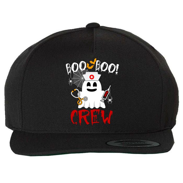 Boo Boo Crew Funny Cute Halloween Wool Snapback Cap