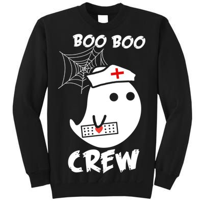 Boo Boo Crew Nurse Ghost Funny Halloween Sweatshirt