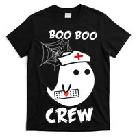 Boo Boo Crew Nurse Ghost Funny Halloween T-Shirt