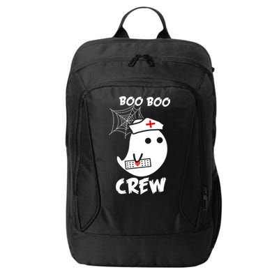 Boo Boo Crew Nurse Ghost Funny Halloween City Backpack