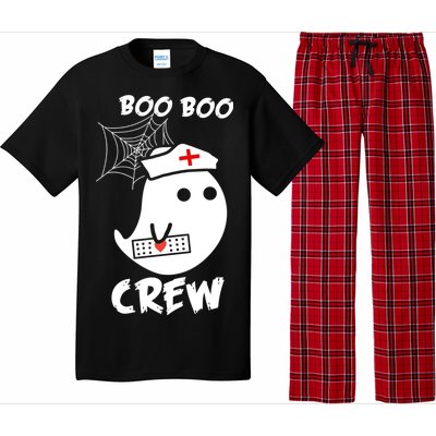 Boo Boo Crew Nurse Ghost Funny Halloween Pajama Set