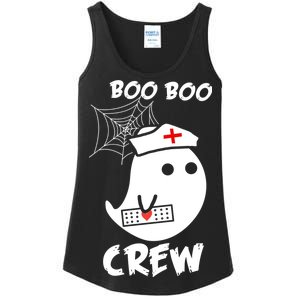 Boo Boo Crew Nurse Ghost Funny Halloween Ladies Essential Tank