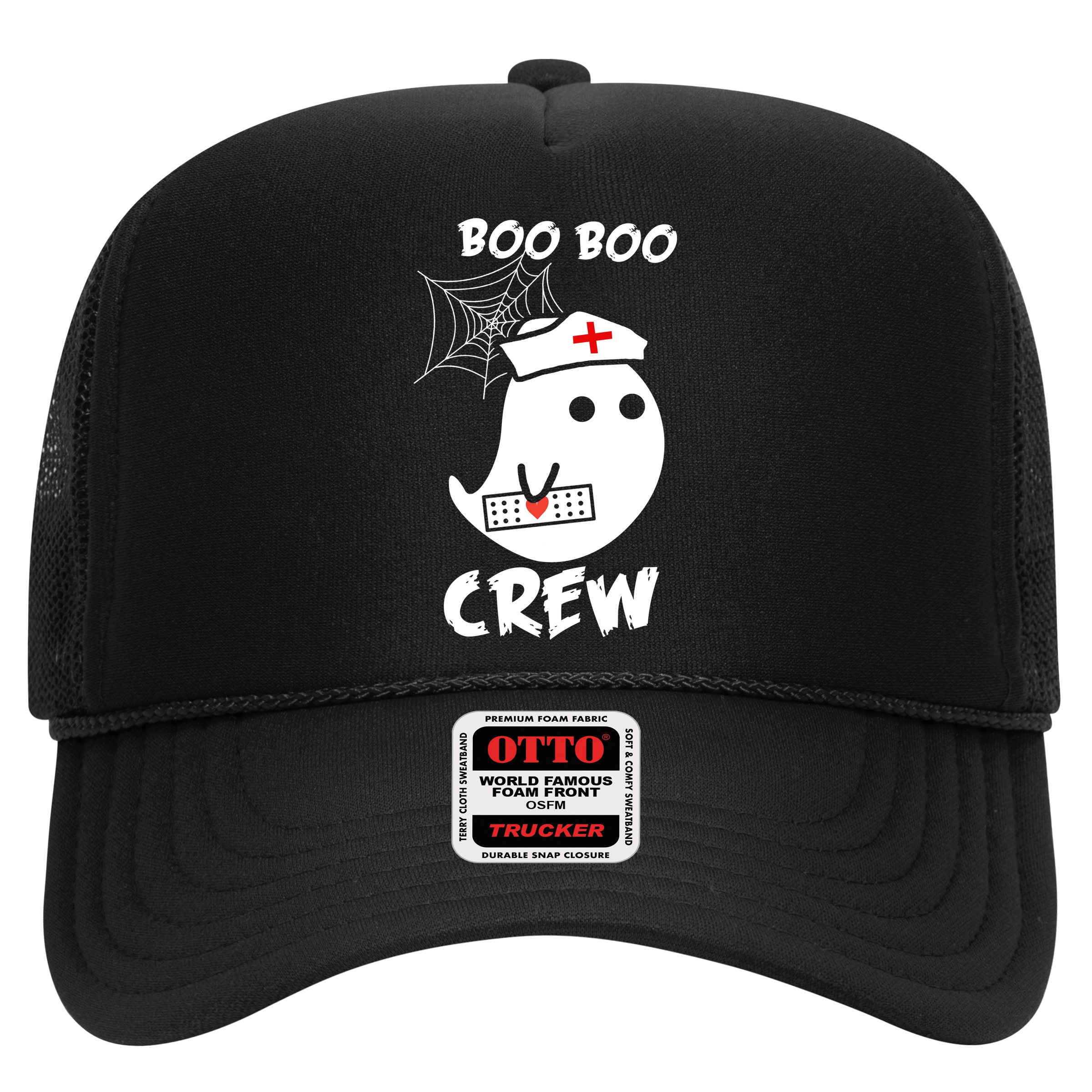 Boo Boo Crew Nurse Ghost Funny Halloween Hat