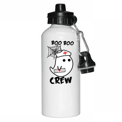 Boo Boo Crew Nurse Ghost Funny Halloween Aluminum Water Bottle 