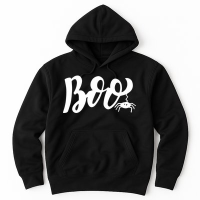 Boo Cut Spider Halloween Hoodie