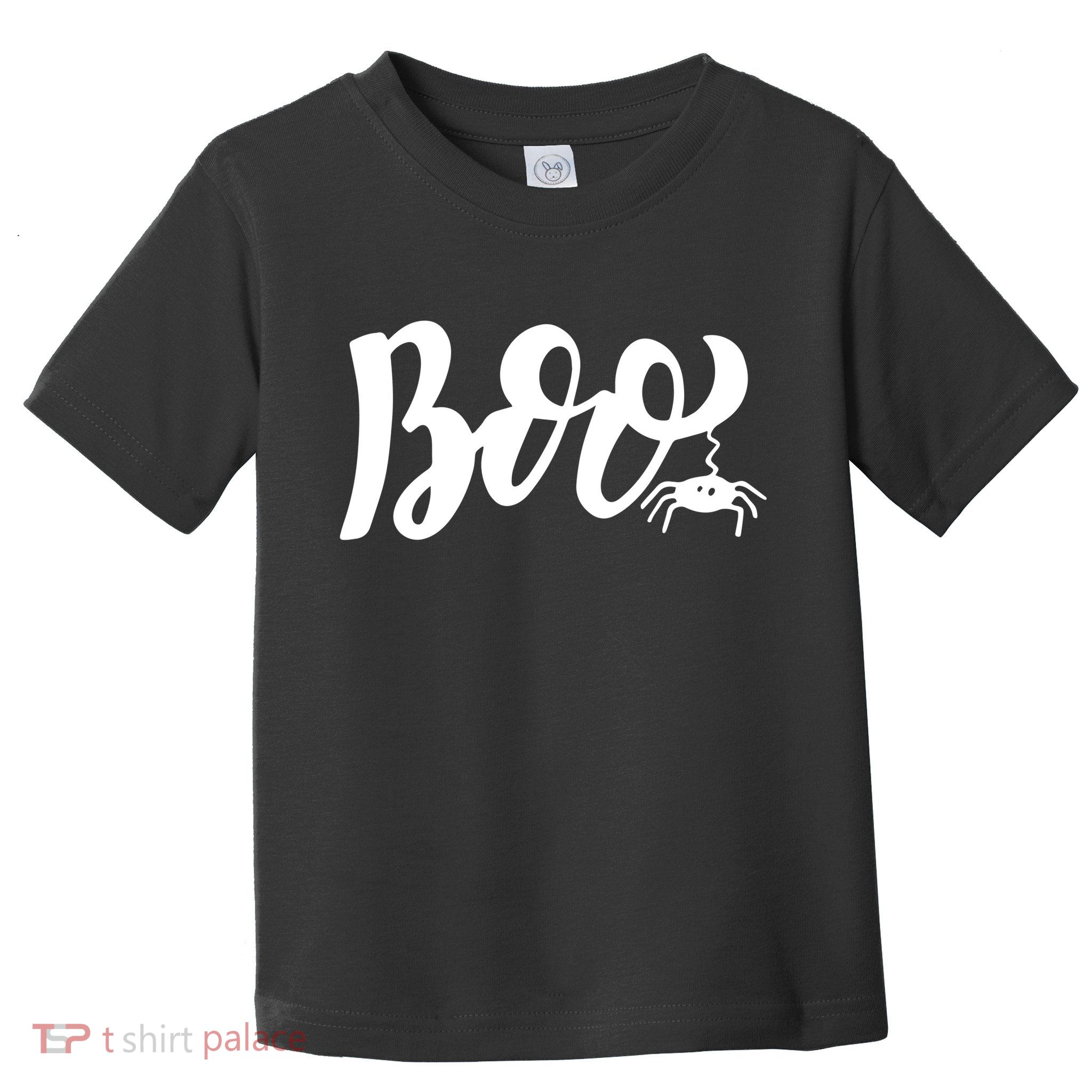 Boo Cut Spider Halloween Toddler T-Shirt