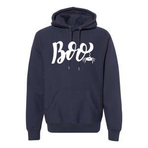 Boo Cut Spider Halloween Premium Hoodie