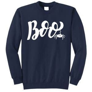 Boo Cut Spider Halloween Tall Sweatshirt