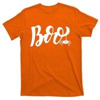 Boo Cut Spider Halloween T-Shirt