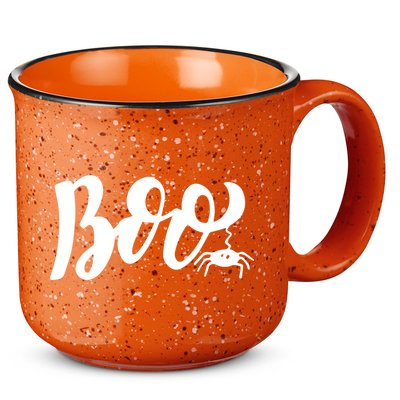 Boo Cut Spider Halloween 15oz Campfire Ceramic Mug