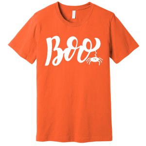 Boo Cut Spider Halloween Premium T-Shirt