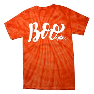 Boo Cut Spider Halloween Tie-Dye T-Shirt