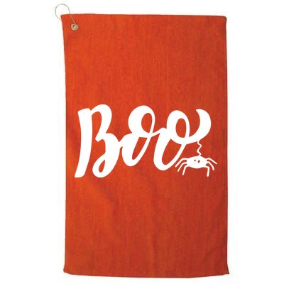 Boo Cut Spider Halloween Golf Towel