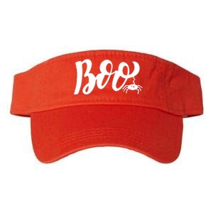 Boo Cut Spider Halloween Valucap Bio-Washed Visor