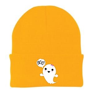 Boo Cute Halloween Girl Ghost Knit Cap Winter Beanie