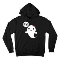 Boo Cute Halloween Girl Ghost Tall Hoodie