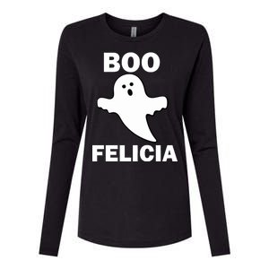 Boo Felicia Womens Cotton Relaxed Long Sleeve T-Shirt