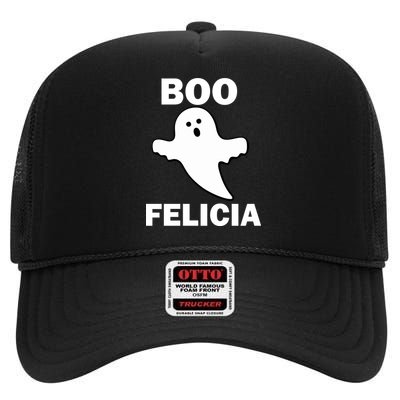 Boo Felicia High Crown Mesh Back Trucker Hat