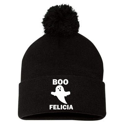 Boo Felicia Pom Pom 12in Knit Beanie