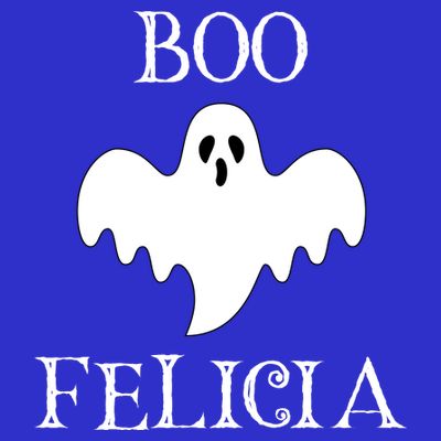 Boo Felicia Funny Halloween T-Shirt