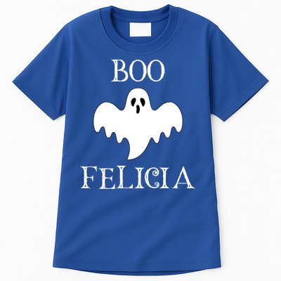 Boo Felicia Funny Halloween Tall T-Shirt