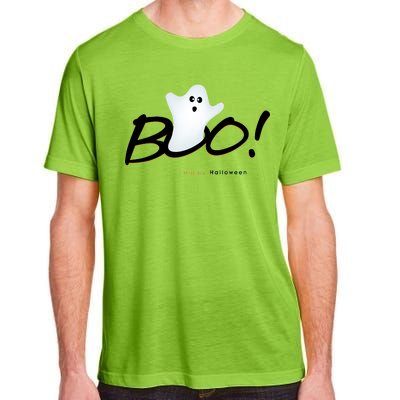 Boo Happy Halloween Ghost Adult ChromaSoft Performance T-Shirt