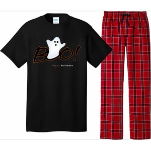 Boo Happy Halloween Ghost Pajama Set