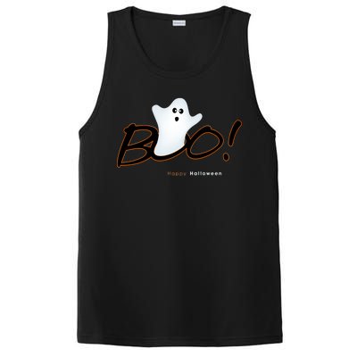 Boo Happy Halloween Ghost PosiCharge Competitor Tank