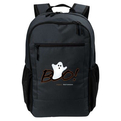 Boo Happy Halloween Ghost Daily Commute Backpack