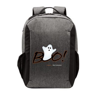 Boo Happy Halloween Ghost Vector Backpack