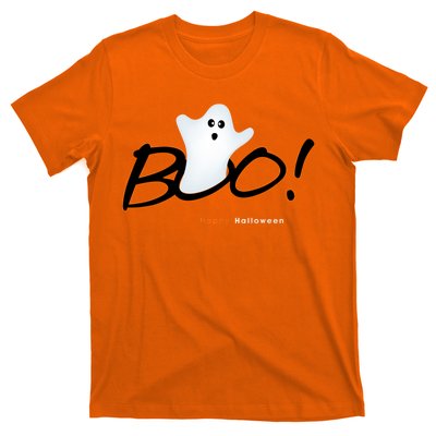 Boo Happy Halloween Ghost T-Shirt