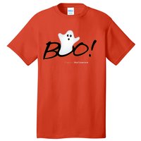 Boo Happy Halloween Ghost Tall T-Shirt