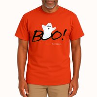 Boo Happy Halloween Ghost Tall T-Shirt