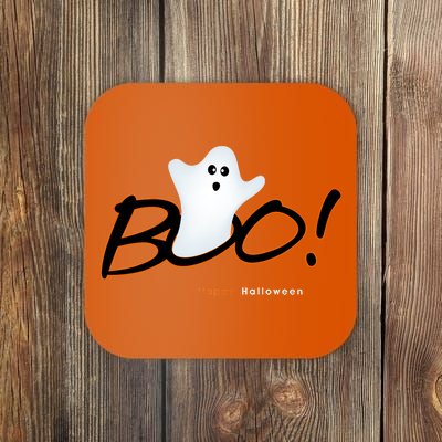 Boo Happy Halloween Ghost Coaster