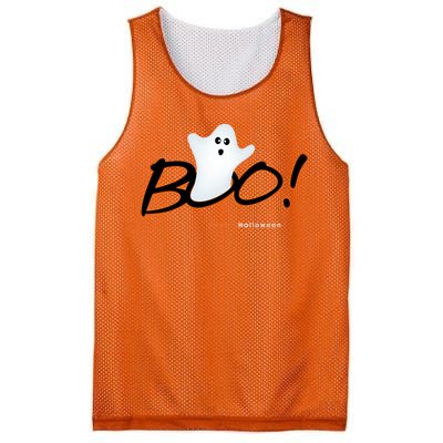 Boo Happy Halloween Ghost Mesh Reversible Basketball Jersey Tank