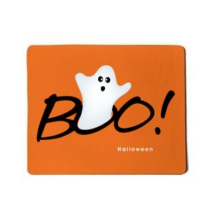 Boo Happy Halloween Ghost Mousepad