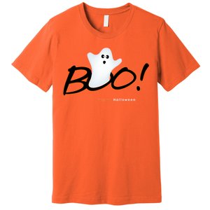 Boo Happy Halloween Ghost Premium T-Shirt