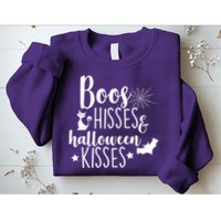 Boo Hisses Halloween Kisses Sweatshirt