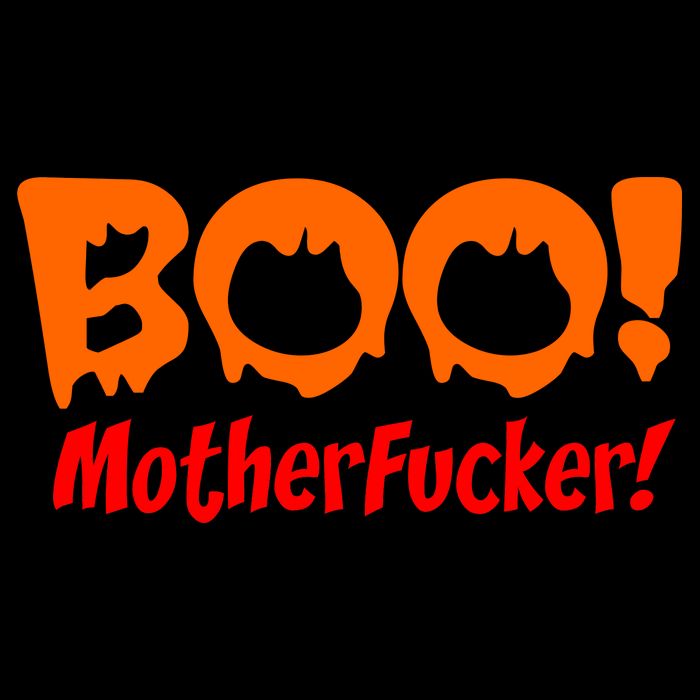 Boo Mother Fucker Long Sleeve Shirt