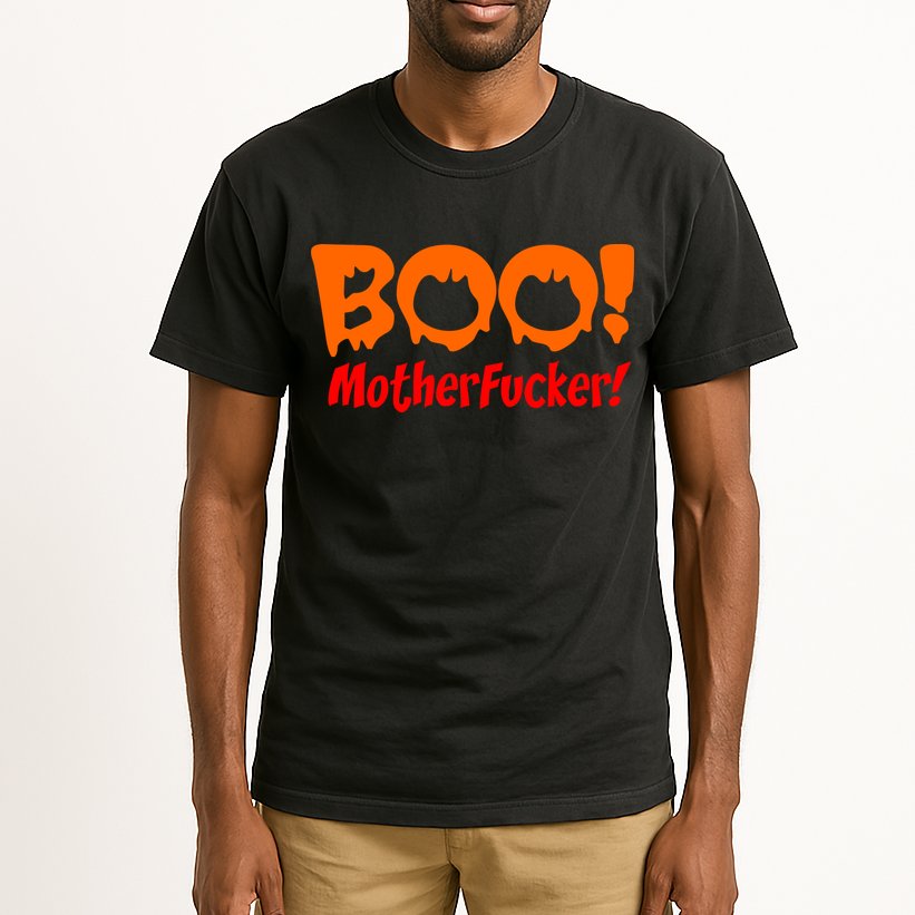 Boo Mother Fucker Tall T-Shirt